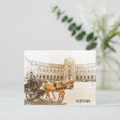Wenen Oostenrijk City Panorama Uitzicht Briefkaart (Staand voorkant)