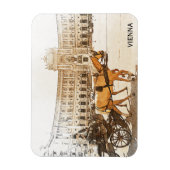 Wenen Oostenrijk City Panorama Uitzicht Magneet (Verticaal)