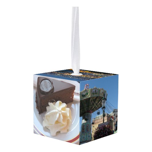 Wenen Oostenrijk City Travel Photos Kerstmis Decoratie (Achter hoekig)