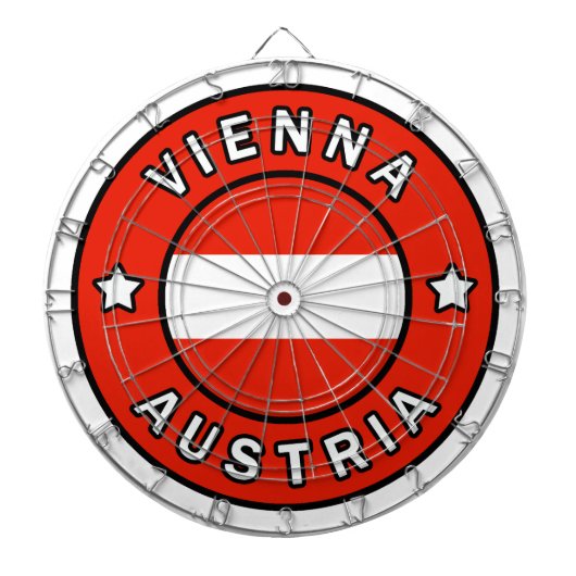 Wenen Oostenrijk Dartbord (Voorkant)