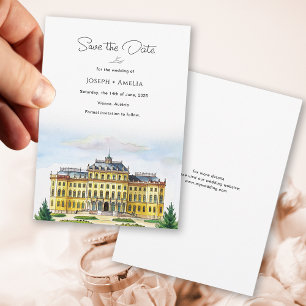 Wenen Oostenrijk Destination Wedding Save the Date