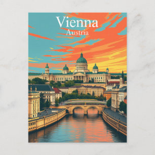 Wenen, Oostenrijk Europa Reizen Briefkaart
