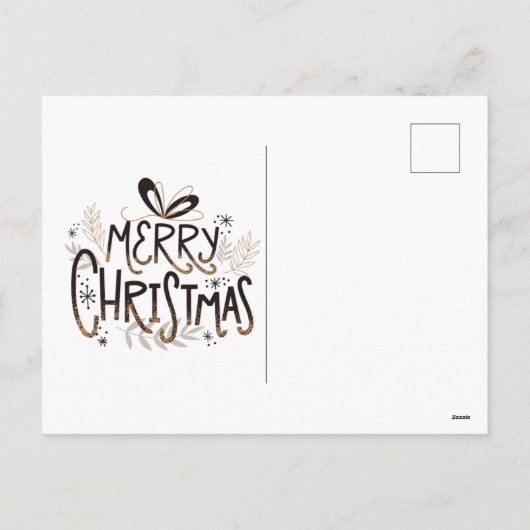 Wenen Oostenrijk Europa Reizen Kerstmis Feestdagenkaart (Achterkant)