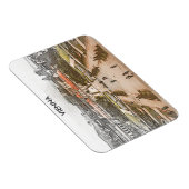 Wenen Oostenrijk Historisch Panorama Uitzicht Magneet (Rechterzijde)