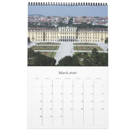 wenen oostenrijk kalender (Mar 2026)
