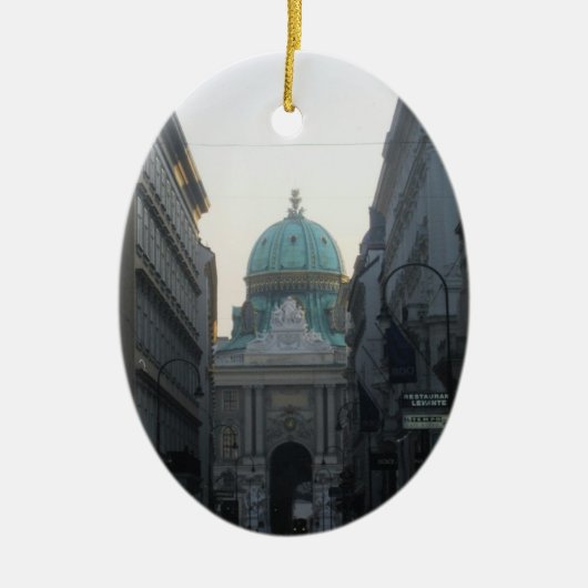 Wenen, Oostenrijk Keramisch Ornament (Voorkant)