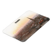 Wenen Oostenrijk  Kleur Cityscape Magneet (Linkerzijde)