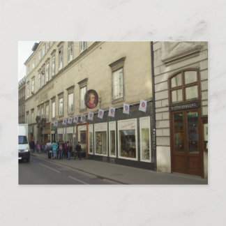 Wenen Oostenrijk Mozart Briefkaart