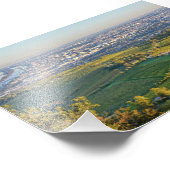 Wenen, Oostenrijk, Panorama vanaf de Kahlenberg Foto Afdruk (Hoek)