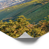 Wenen, Oostenrijk, Panorama vanaf de Kahlenberg Poster (Hoek)