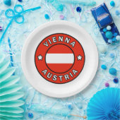 Wenen Oostenrijk Papieren Bordje (Feest)