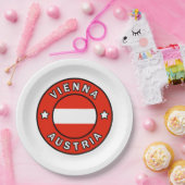 Wenen Oostenrijk Papieren Bordje (Feest)