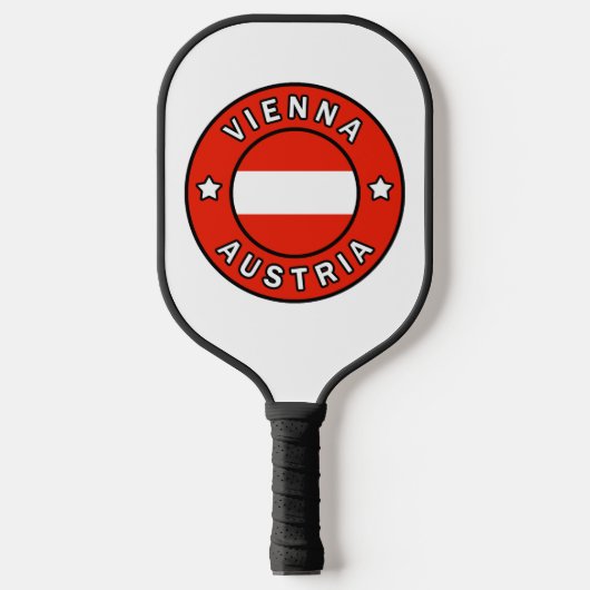 Wenen Oostenrijk Pickleball Paddle (Voorkant)