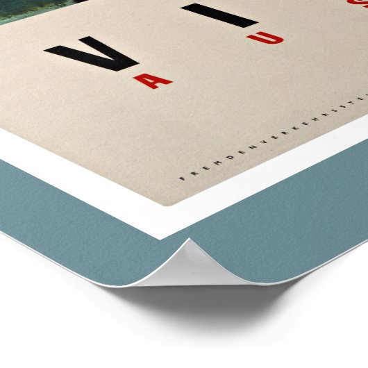 Wenen Oostenrijk - Posters voor het reizen met het (Hoek)