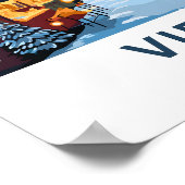 Wenen Oostenrijk Reisprint Poster (Hoek)