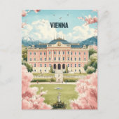 Wenen Oostenrijk Reizen Briefkaart (Voorkant)