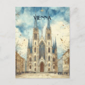 Wenen Oostenrijk Reizen Briefkaart (Voorkant)