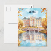 Wenen Oostenrijk Reizen Briefkaart (Voorkant / Achterkant)