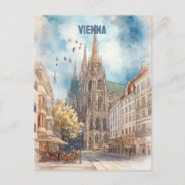 Wenen Oostenrijk Reizen Briefkaart