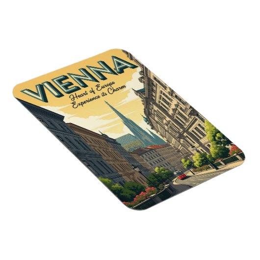 Wenen Oostenrijk Reizen Magneet (Rechterzijde)