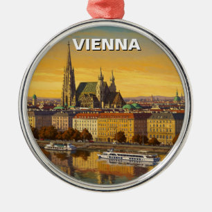 Wenen Oostenrijk Reizen Metalen Ornament