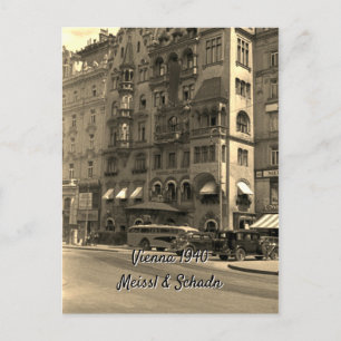 Wenen Oostenrijk restaurant 1940 Briefkaart