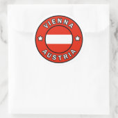 Wenen Oostenrijk Ronde Sticker (Tas)