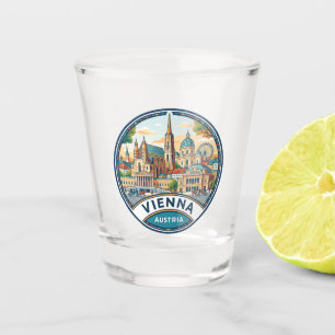 Wenen Oostenrijk Shot Glas