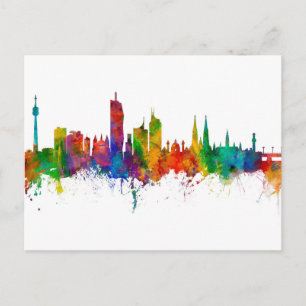 Wenen Oostenrijk Skyline Briefkaart