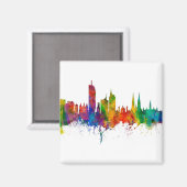 Wenen Oostenrijk Skyline Magneet (Voorkant / Achterkant)
