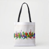 Wenen Oostenrijk Skyline Tote Bag (Voorkant)