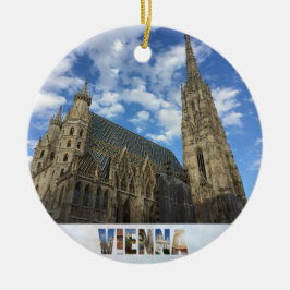 Wenen Oostenrijk St Stephen Cathedral Kerstmis Keramisch Ornament