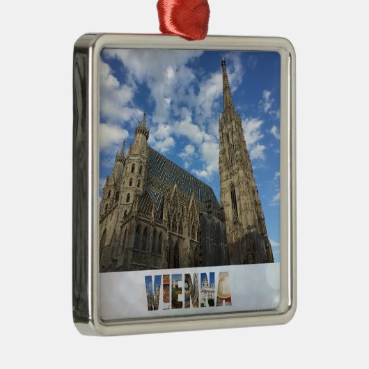 Wenen Oostenrijk St Stephen's Cathedraal Metalen Ornament (Rechts)