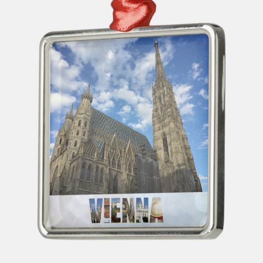 Wenen Oostenrijk St Stephen's Cathedraal Metalen Ornament (Links)