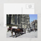 Wenen, Oostenrijk, Steffensdom Travel Briefkaart (Voorkant / Achterkant)
