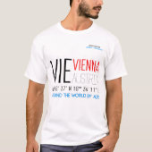 Wenen, Oostenrijk T-shirt (Voorkant)