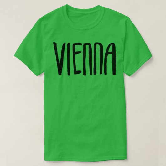 Wenen Oostenrijk T-shirt (Design voorkant)