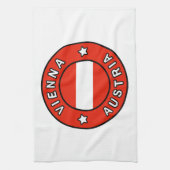 Wenen Oostenrijk Theedoek (Verticaal)