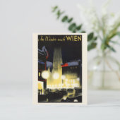 Wenen Oostenrijk Vintage Poster 1937 Briefkaart (Staand voorkant)