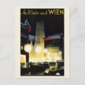 Wenen Oostenrijk Vintage Poster 1937 Briefkaart (Voorkant)