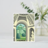 Wenen Oostenrijk Vintage Reizen toerisme souvenir Briefkaart (Staand voorkant)