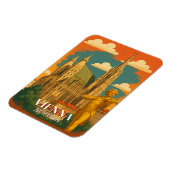 Wenen Oostenrijk Vintage Travel Europees Magneet (Linkerzijde)