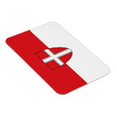 Wenen Oostenrijk vlag stadssymbool Wien Magneet (Rechterzijde)