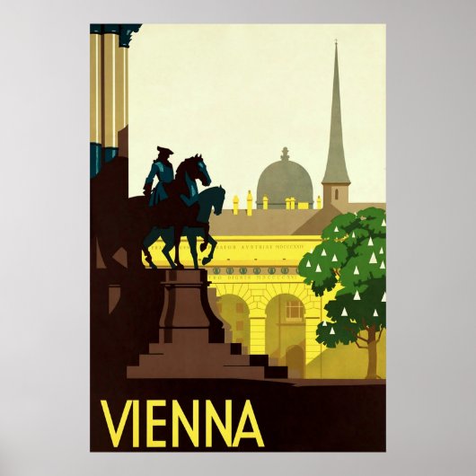 Wenen -  Oostenrijks reisbureau Poster (Voorkant)