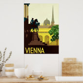 Wenen -  Oostenrijks reisbureau Poster (Keuken)