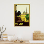 Wenen ~  Oostenrijks reizen Poster (Keuken)