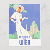 Wenen op de zomer briefkaart (Voorkant)