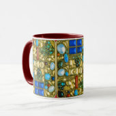 Wenen Opulentie in de afscheidingsstijl Mok (Voorkant links)