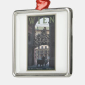 Wenen - Paardenvervoer Metalen Ornament (Links)