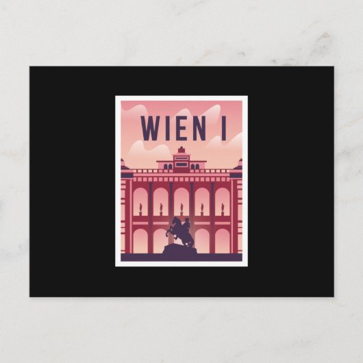 Wenen Paleis Briefkaart (Voorkant)